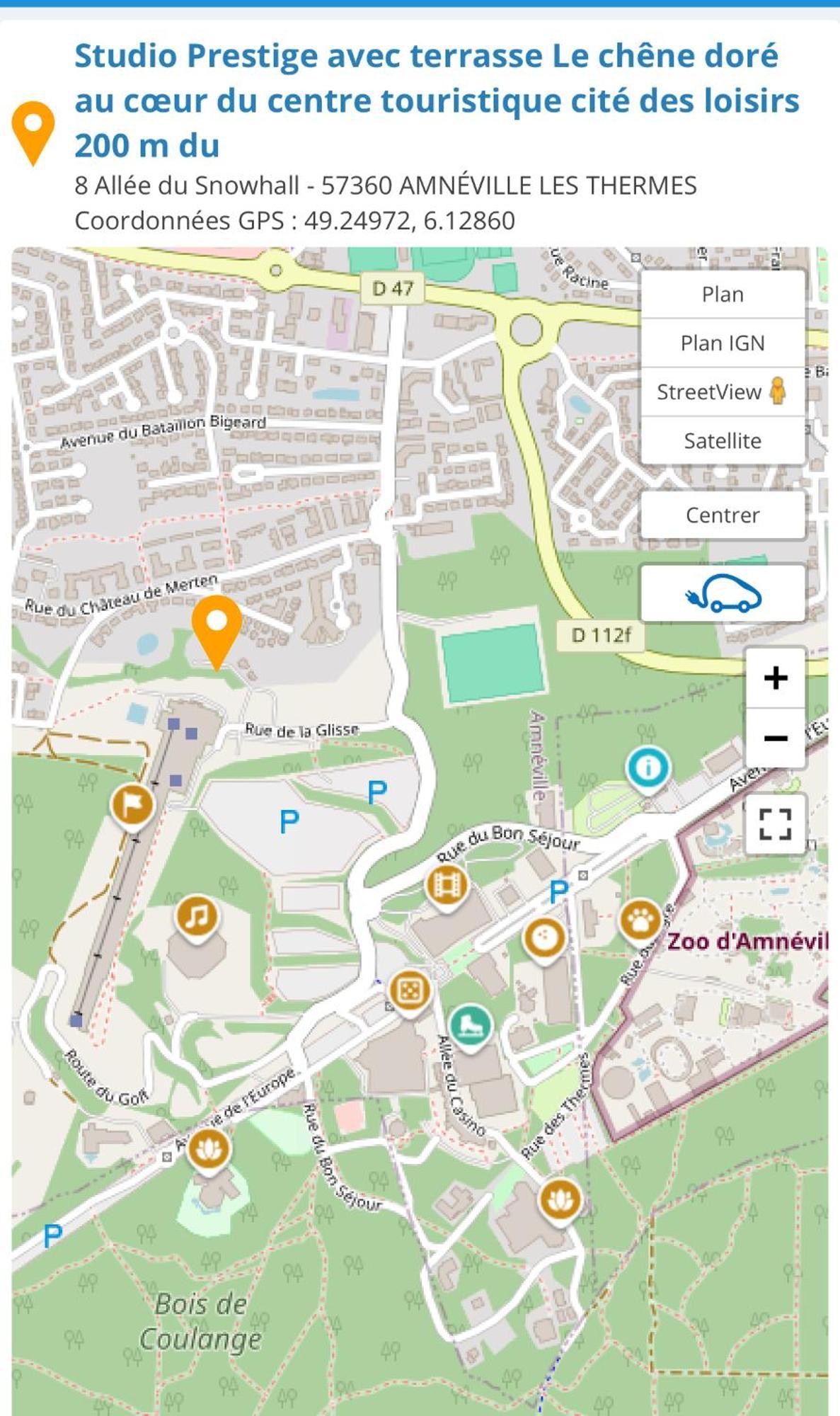 Studio Prestige Avec Terrasse Le Chene Dore Au Coeur Du Centre Touristique Cite Des Loisirs 200 M Du Galaxie,Face Au Snowworld Parking Gratuit Privatif Амневиль Экстерьер фото